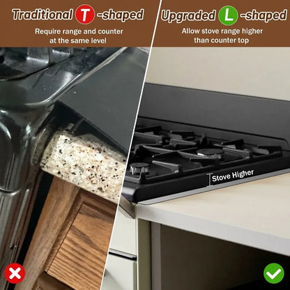 Stainless Steel Stove Gap Covers