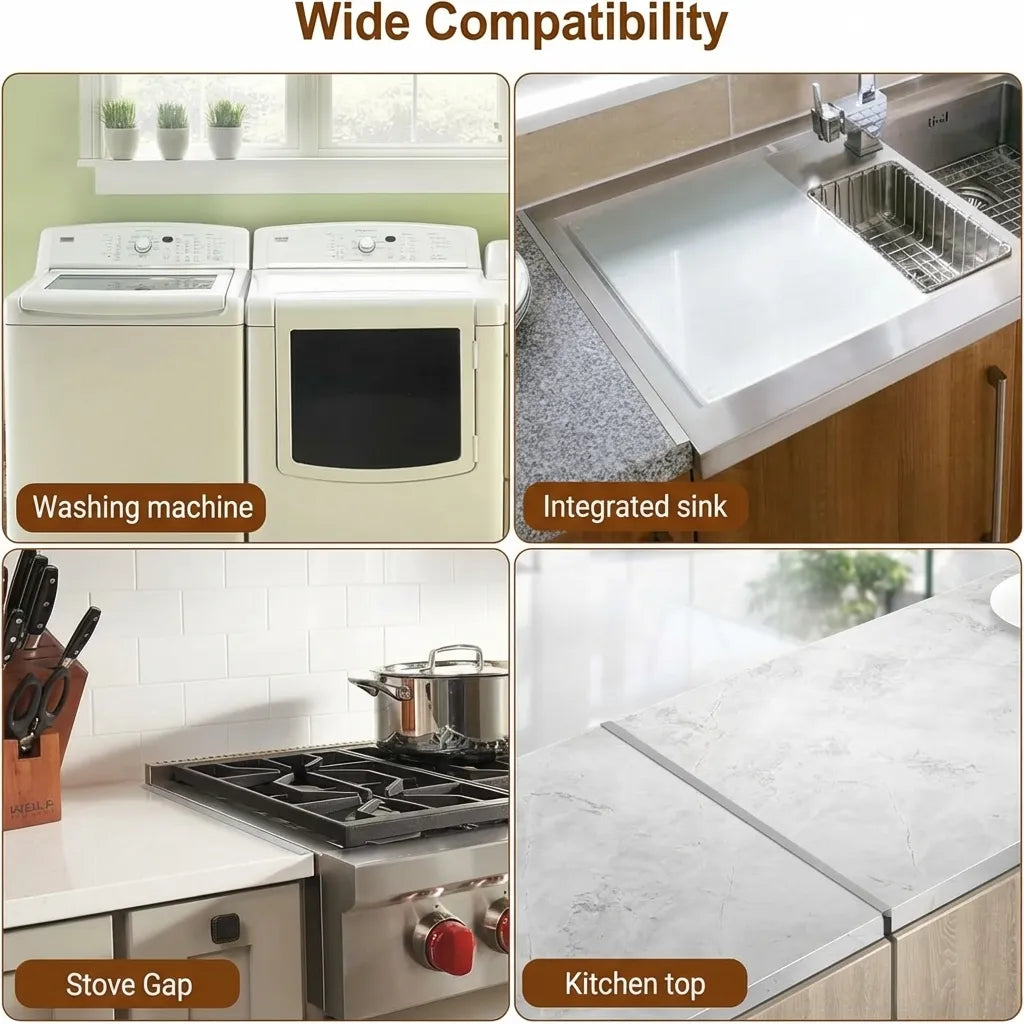 Stainless Steel Stove Gap Covers