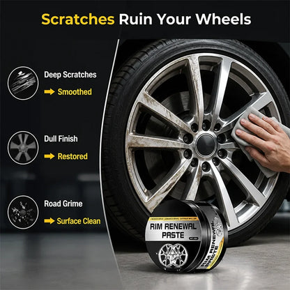 AlloyGlow™ Wheel Paste — Instantly Erase Scratches and Lock in Showroom Shine for Miles