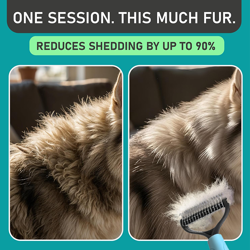 WhisperEase — Double Coat Comb