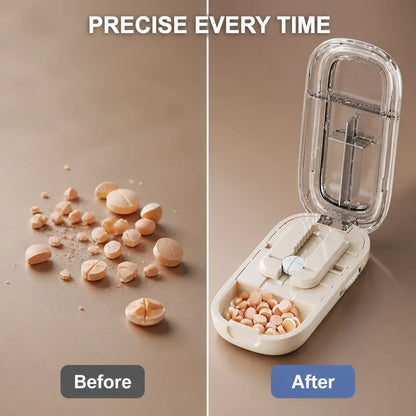 TabSplit™ Portable Pill Cutter — Perfectly Split Pills for Total Control and Peace of Mind