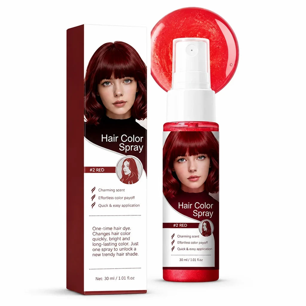 ColourDash™ Temporary Hair Color Spray — Ignite Instant Confidence with Effortless, Damage-Free Color