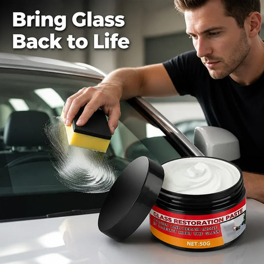 VisiRenew™ Glass Renewal Paste — Instantly Erase Scratches and Enjoy Crystal-Clear Views That Last