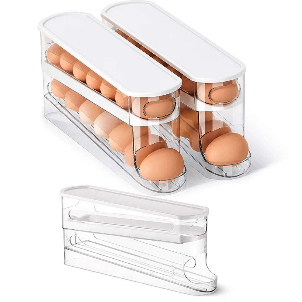 ShelfSway™ — Keep Every Egg Perfect and Your Fridge Instantly Organized
