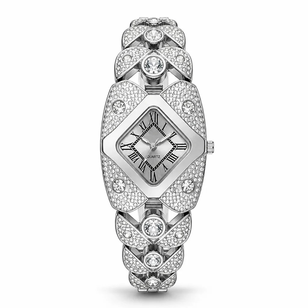 Aurelia™ Quartz Bracelet Watch — Command Every Room with Dazzling Confidence and Timeless Precision