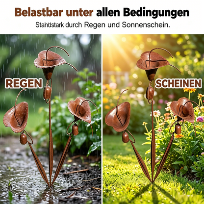 CallaChime™ | Handcrafted Garden Stake with Wind Chimes