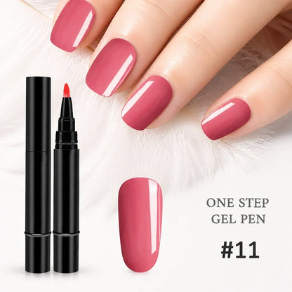VeraBella™ All-in-One Gel Pen — Flawless, Fade-Proof Nails That Shine Through Everything