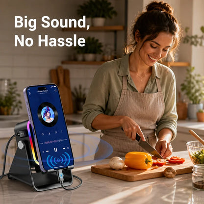 VoxDock™ — Turn Every Phone Moment Into Loud, Clear Power and Freedom