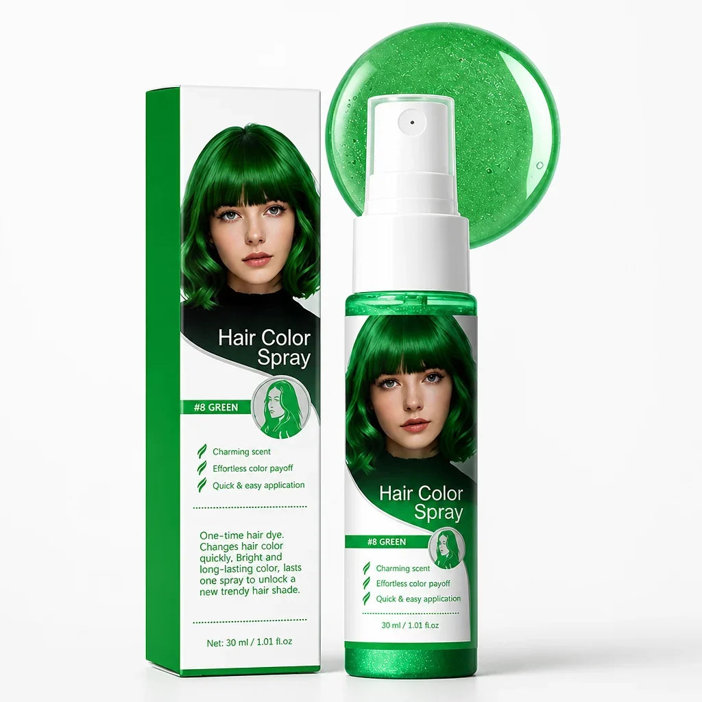 TintVibe™ Temporary Hair Color Spray — Ignite Instant Confidence with Effortless, Damage-Free Color