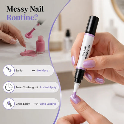 Gellyra™ 6-Piece Gel Nail Pen Set — Effortless Glamour That Commands Every Room