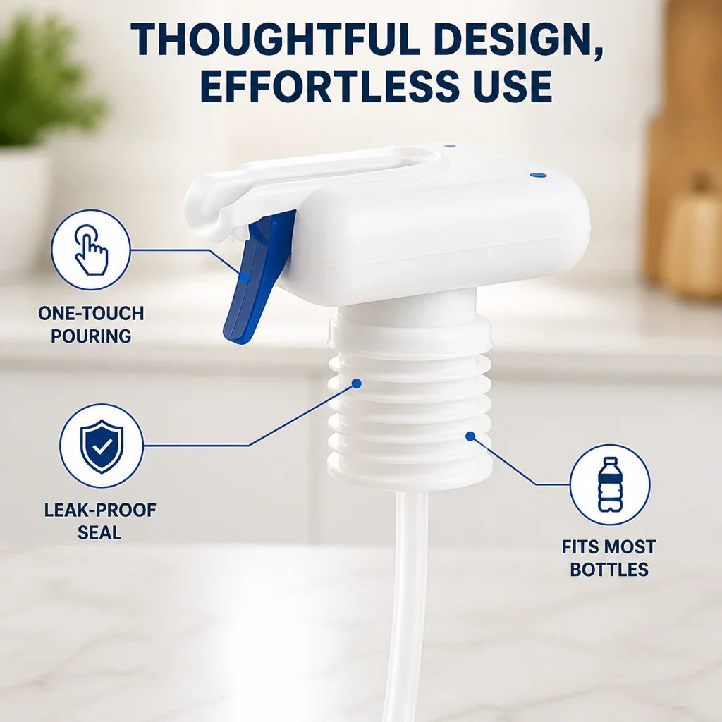 DripDock™ — Effortless, Spill-Free Pouring That Empowers Every Hand