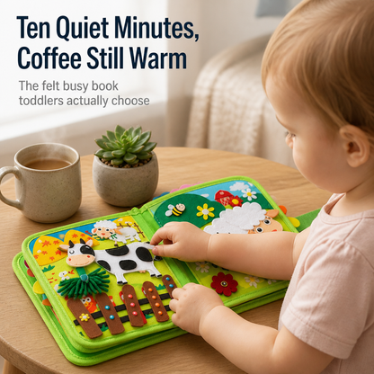 FarmTales™ Felt Farm Busy Book