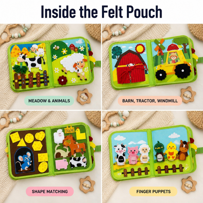 FarmTales™ Felt Farm Busy Book