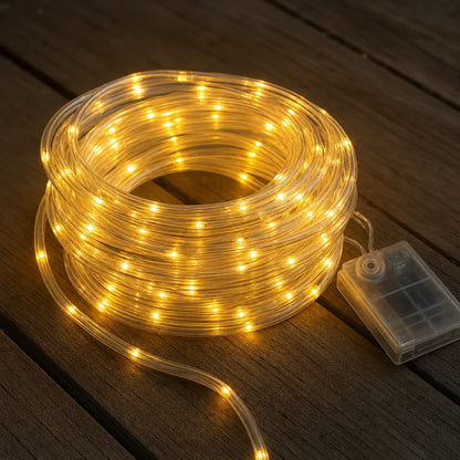 Everglow – Solar PVC Tube Outdoor String Lights