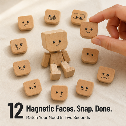 SwayBuddie™ Wooden Bobble Figure