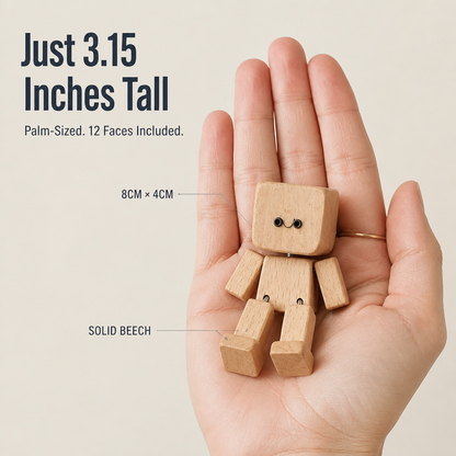 SwayBuddie™ Wooden Bobble Figure