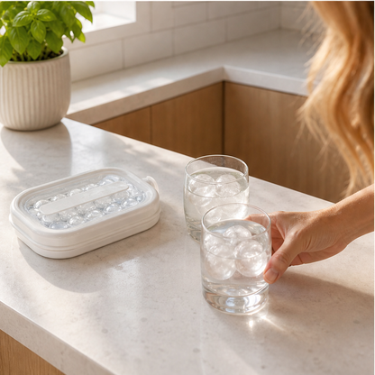 Frosten – Pull-Release Portable Ice Ball Maker Kettle