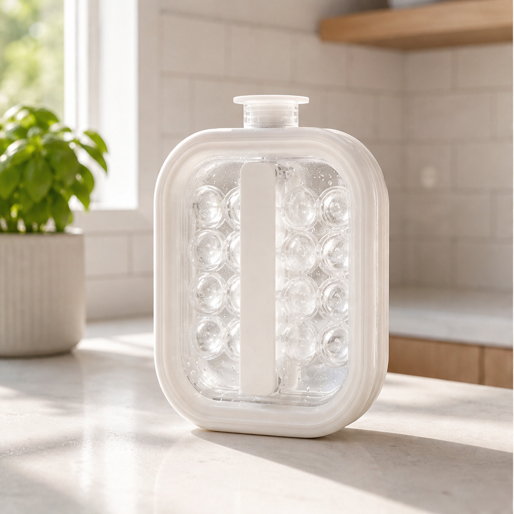 Frosten – Pull-Release Portable Ice Ball Maker Kettle