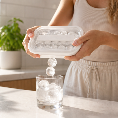 Frosten – Pull-Release Portable Ice Ball Maker Kettle