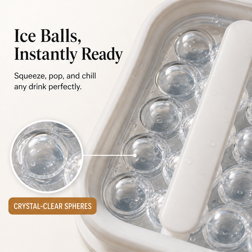 Frosten – Pull-Release Portable Ice Ball Maker Kettle