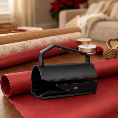 Wrapwick – Sliding Roll Cutter for Straight, Neat Christmas Wrapping + 50% OFF