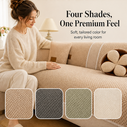 Plushkeep – Thickened Non-Slip Pet-Friendly Sofa Cover + 50% OFF