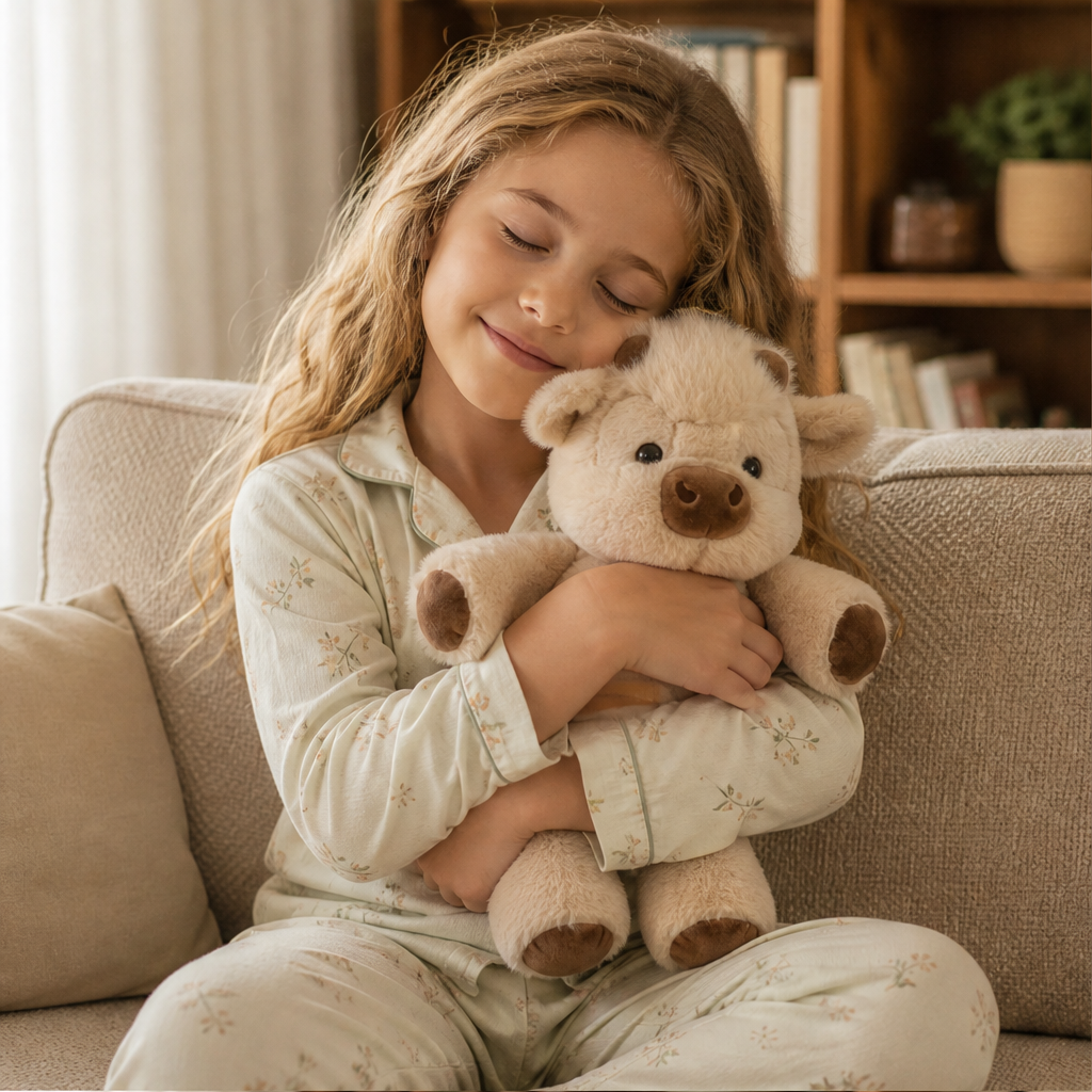 Hollowbrae – Shape-Holding Shaggy Plush Highland Cow Soft Toy + 50% OFF