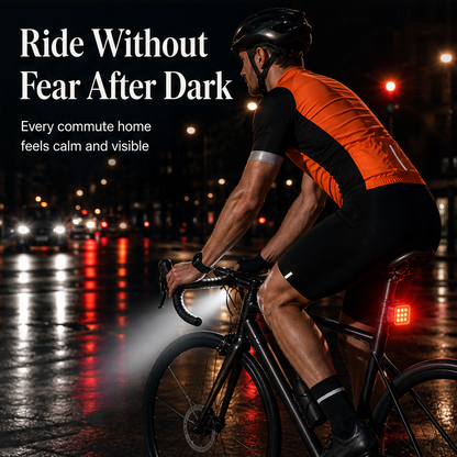 Nightforge – USB Rechargeable Front & Rear Bike Light Set + 50% OFF