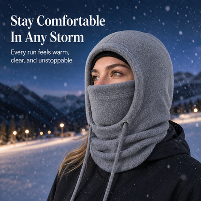 Cragfold – Windproof Fleece 3-in-1 Balaclava for Skiing & Cycling + 50% OFF