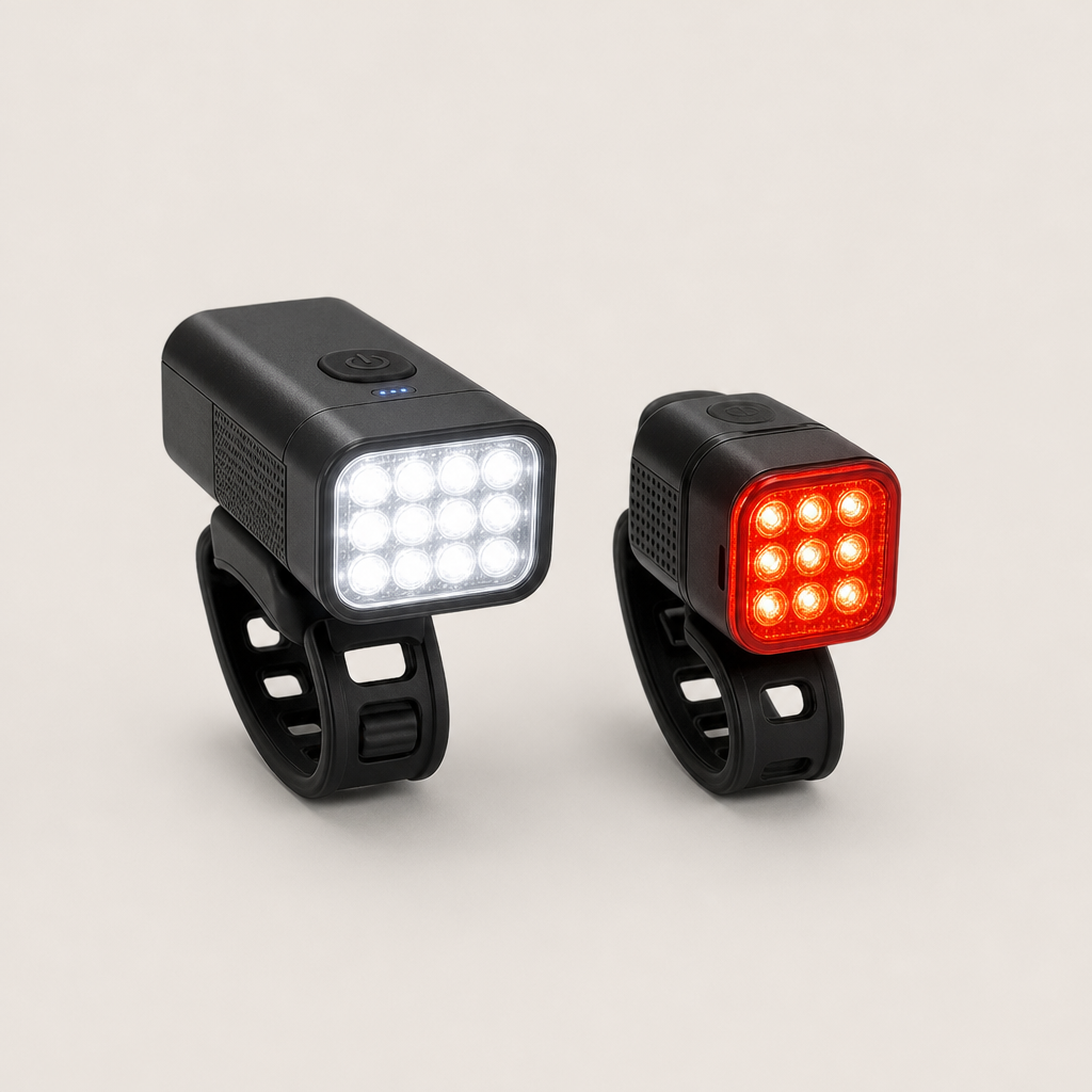 Nightforge – USB Rechargeable Front & Rear Bike Light Set + 50% OFF