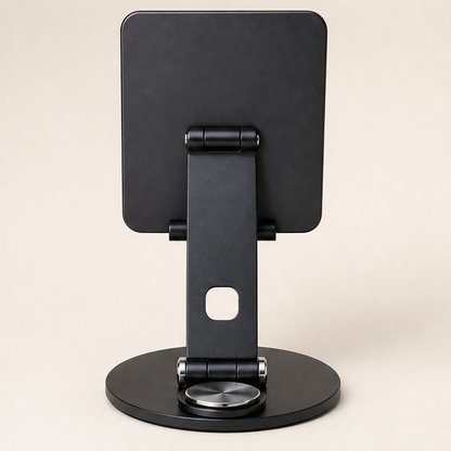 Steelix – 360° Rotating All-Metal Desktop Phone Stand + 50% OFF