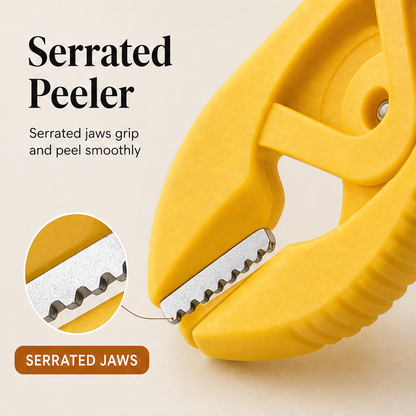 Clovix – Serrated Jaw Manual Garlic Peeler + 50% OFF