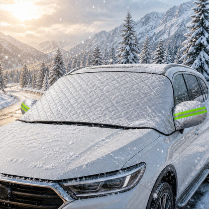 Windarmor – Magnetic All-Season Windshield Cover for Sun, Frost & Snow + 50% OFF