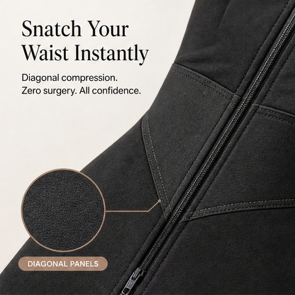 Snatcheline – V-Shaped Diagonal Compression Waist Cincher Shapewear + 50% OFF