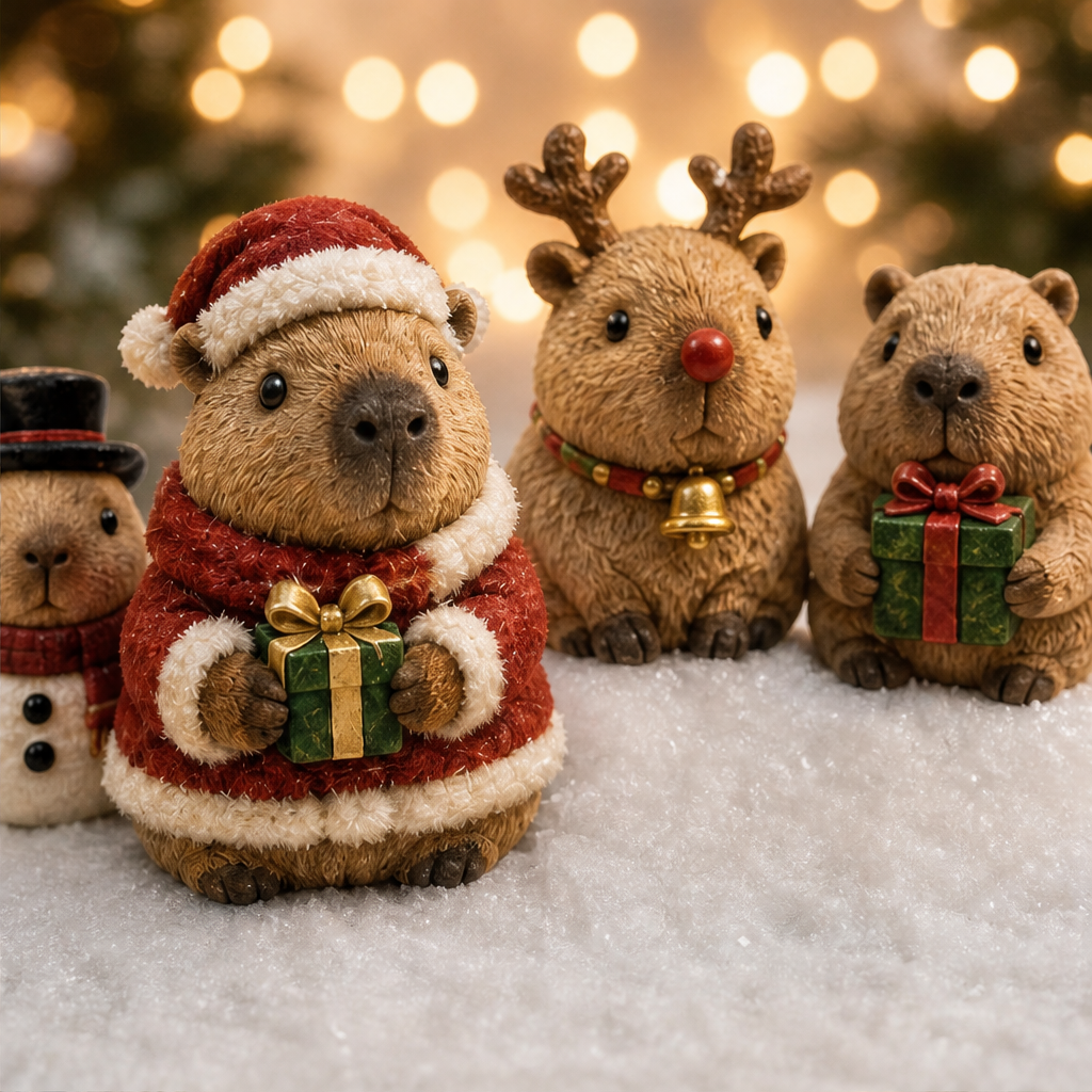 Capybloom – 24-Day Capybara Charm Blind Box Advent Calendar