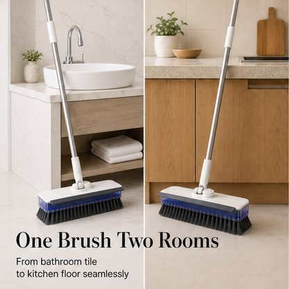 Scrubwick – Soap-Dispensing Scrub, Squeegee & Dry Floor Brush