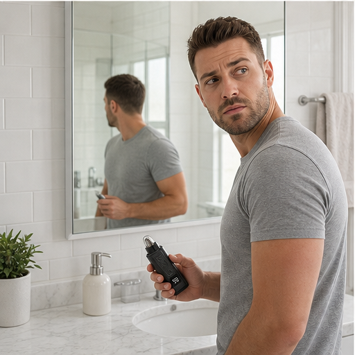 Trimora – Painless 360° Rotary Nose & Ear Hair Trimmer