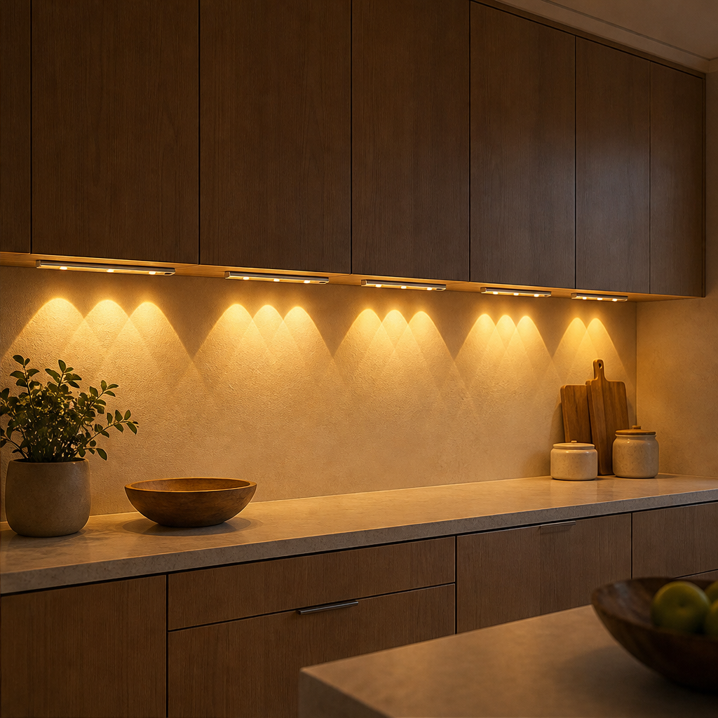 Glowmere – Motion Sensor Rechargeable Magnetic LED Cabinet Light (4-Pack) + 50% OFF