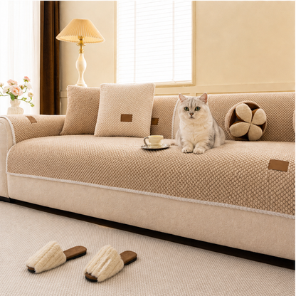 Plushkeep – Thickened Non-Slip Pet-Friendly Sofa Cover + 50% OFF