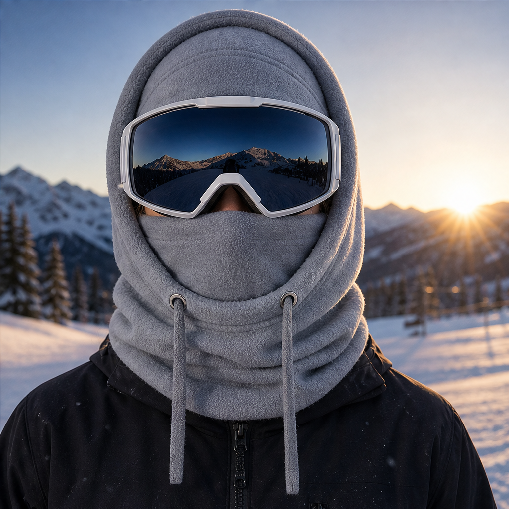 Cragfold – Windproof Fleece 3-in-1 Balaclava for Skiing & Cycling + 50% OFF