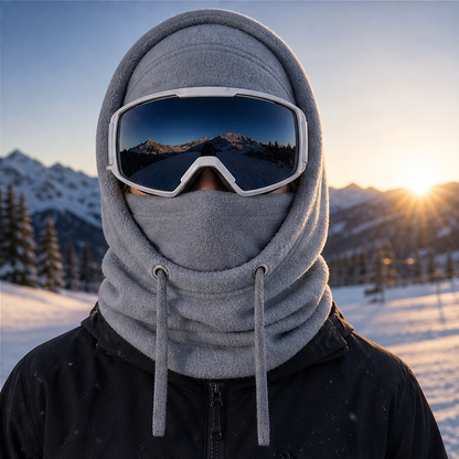 Cragfold – Windproof Fleece 3-in-1 Balaclava for Skiing & Cycling + 50% OFF