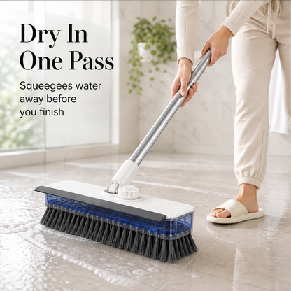 Scrubwick – Soap-Dispensing Scrub, Squeegee & Dry Floor Brush