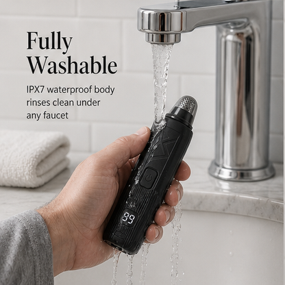 Trimora – Painless 360° Rotary Nose & Ear Hair Trimmer