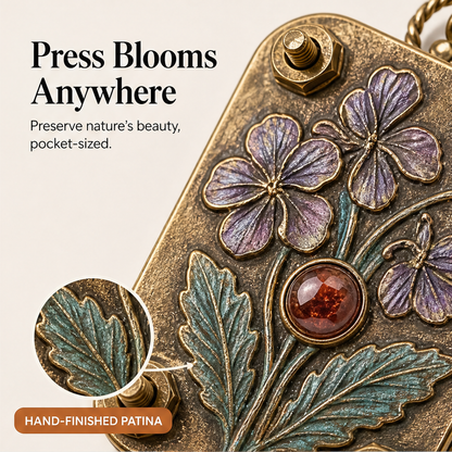 Petalbrook – Pocket-Sized Botanical Flower Press for Keepsake Crafts + 50% OFF