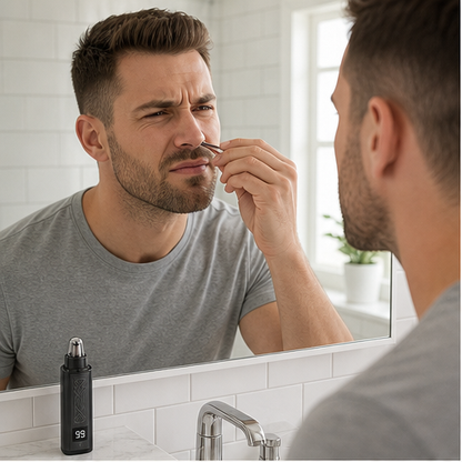 Trimora – Painless 360° Rotary Nose & Ear Hair Trimmer
