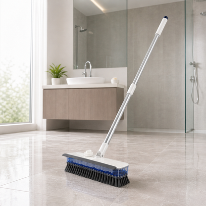 Scrubwick – Soap-Dispensing Scrub, Squeegee & Dry Floor Brush