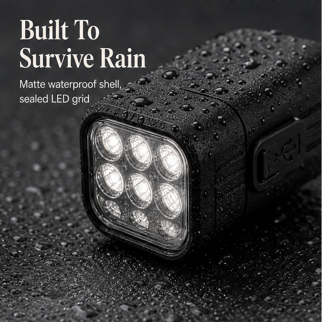 Nightforge – USB Rechargeable Front & Rear Bike Light Set + 50% OFF