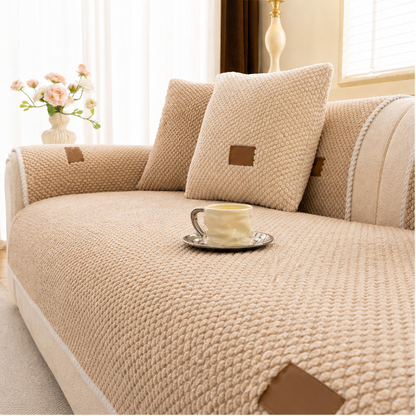 Plushkeep – Thickened Non-Slip Pet-Friendly Sofa Cover + 50% OFF