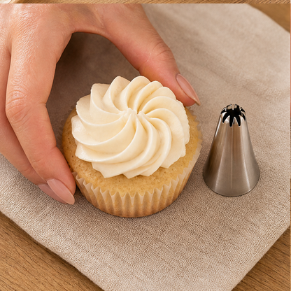 Flourpress – 13 Disc, 8 Nozzle Stainless Steel Cookie Press + 50% OFF
