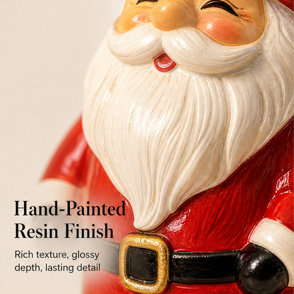 Hollowick – Hand-Painted Resin Santa Table Lamp with Warm Night Glow + 50% OFF